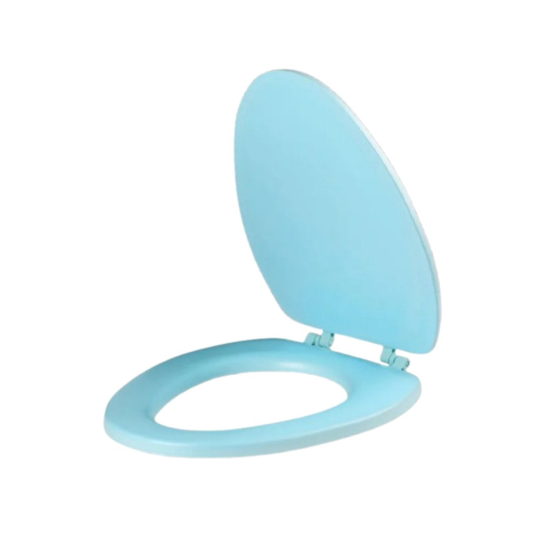 Flexible Dual Family Toilet Seat for Adults and Kids