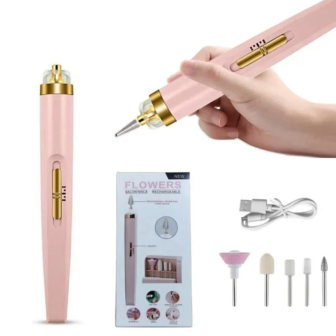 5-in-1 Rechargeable Professional Electric Nail Drill & Manicure Pen Set