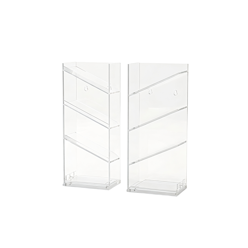 Elegant Slanted Wall-Mounted Shower Caddy