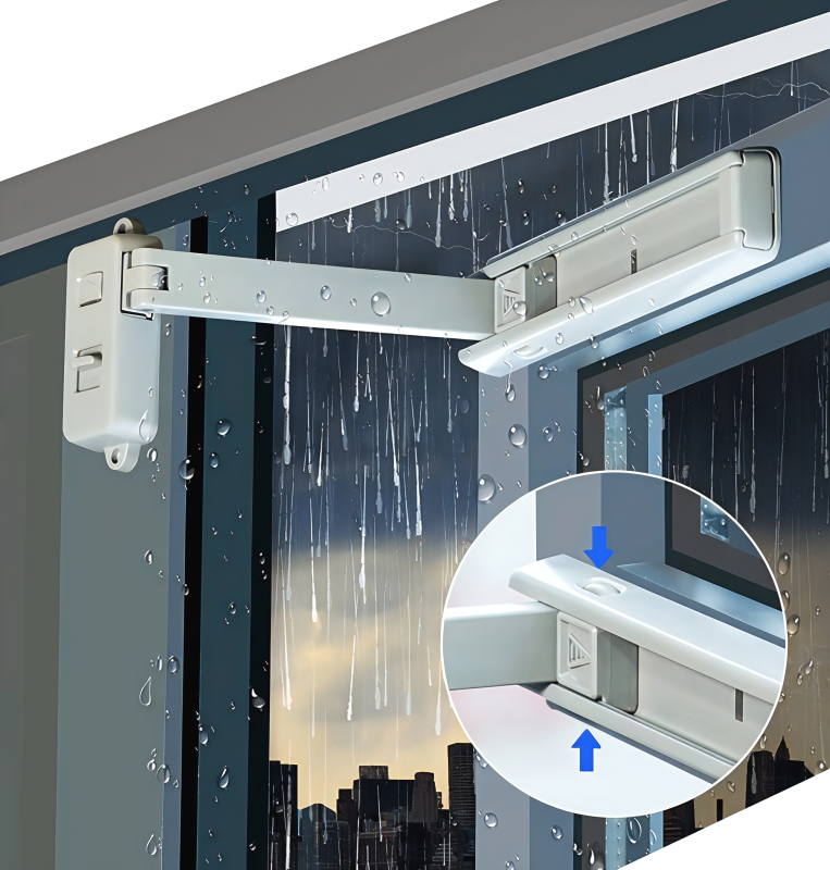 Smart Window Safety Lock & Child Proof Restrictor