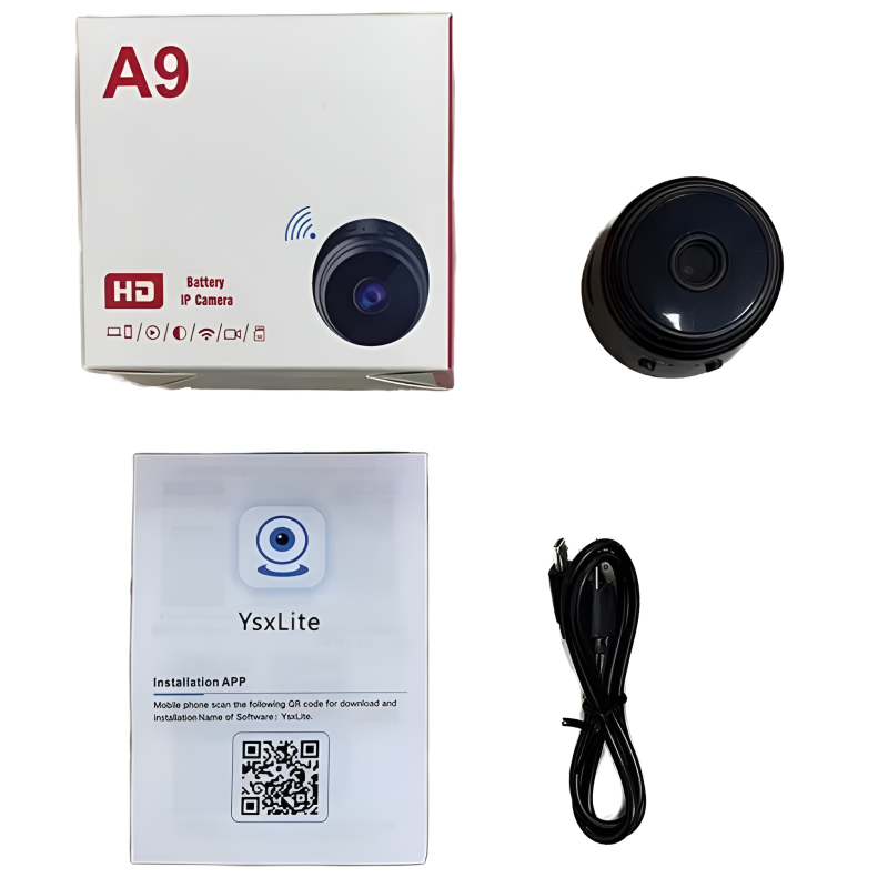 A9 Mini Wireless WiFi IP Security Camera HD Infrared Night Vision