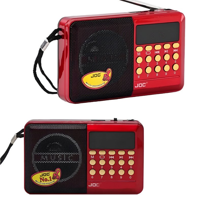 Portable Digital Acoustic Player and FM Radio with Bluetooth