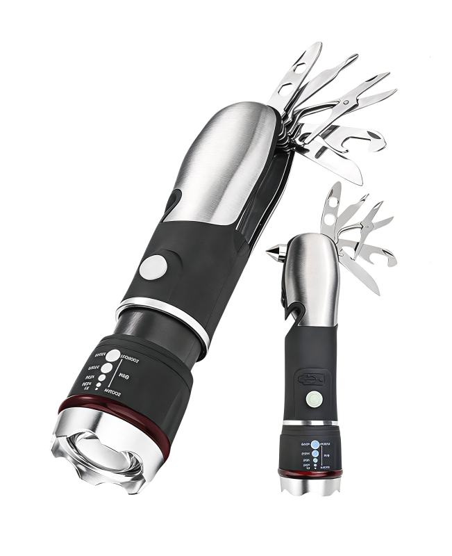 Emergency Car Escape Tool & Multi-Functional Flashlight