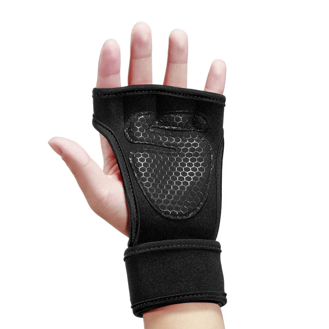 Weightlifting Wrist Support & Palm Protection Grips