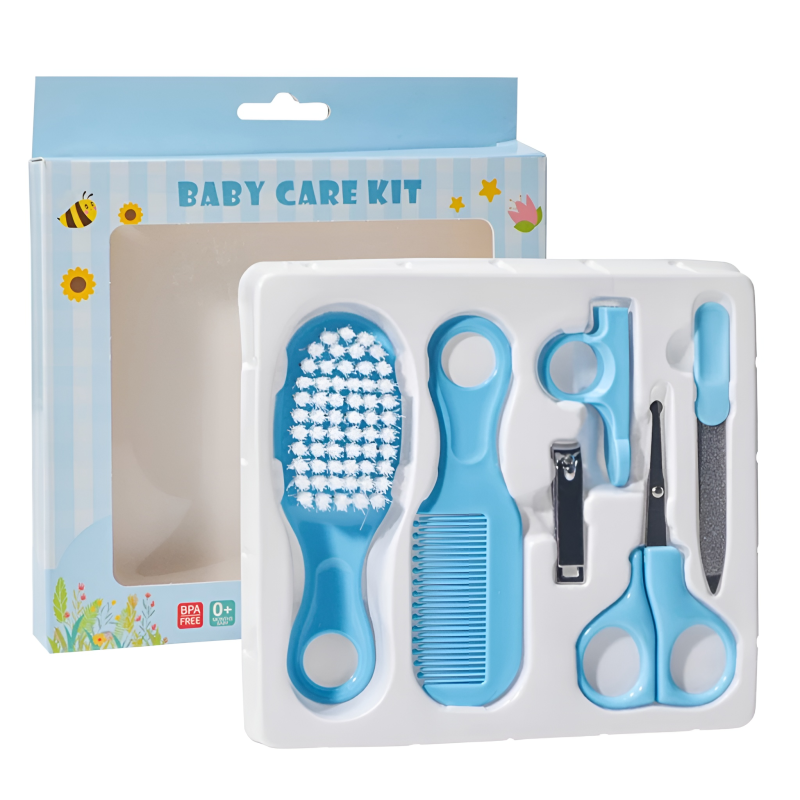 Deluxe 6-Piece Baby Care & Grooming Kit
