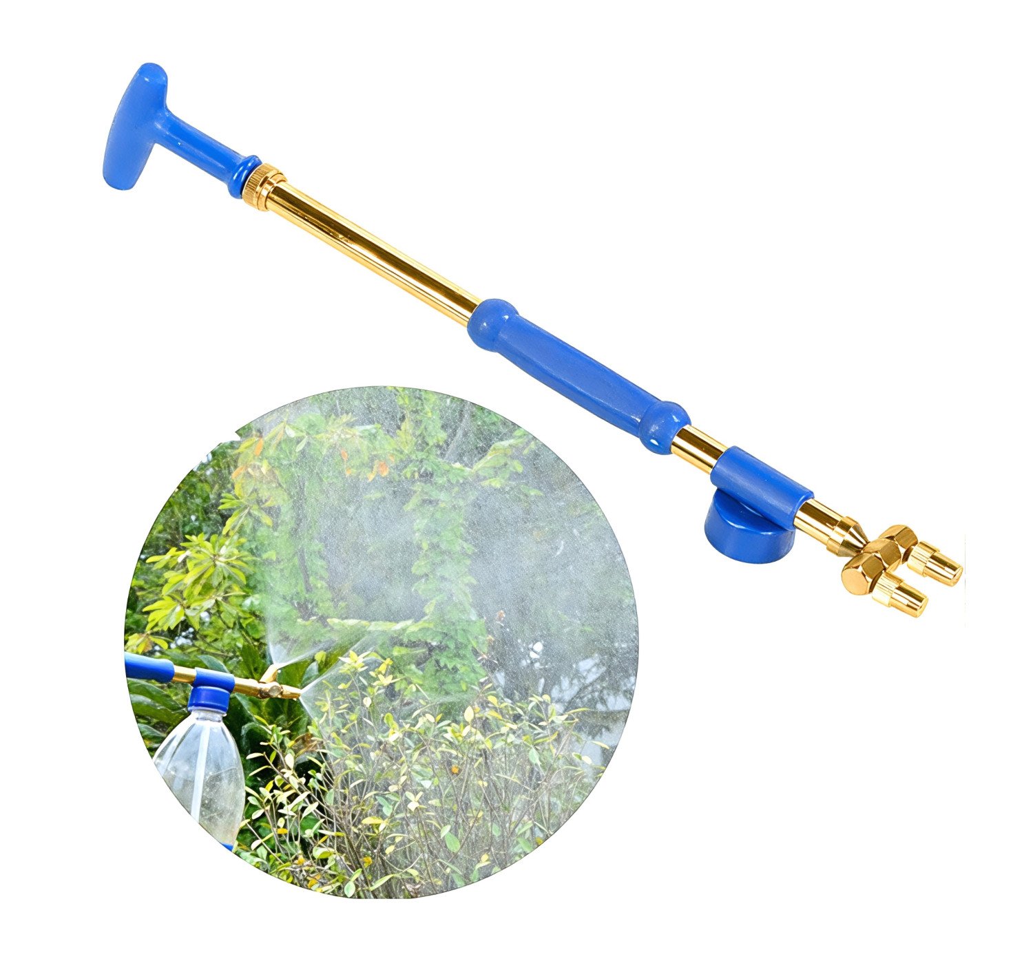 Universal Manual Pressure Water Sprayer for Plastic Bottles