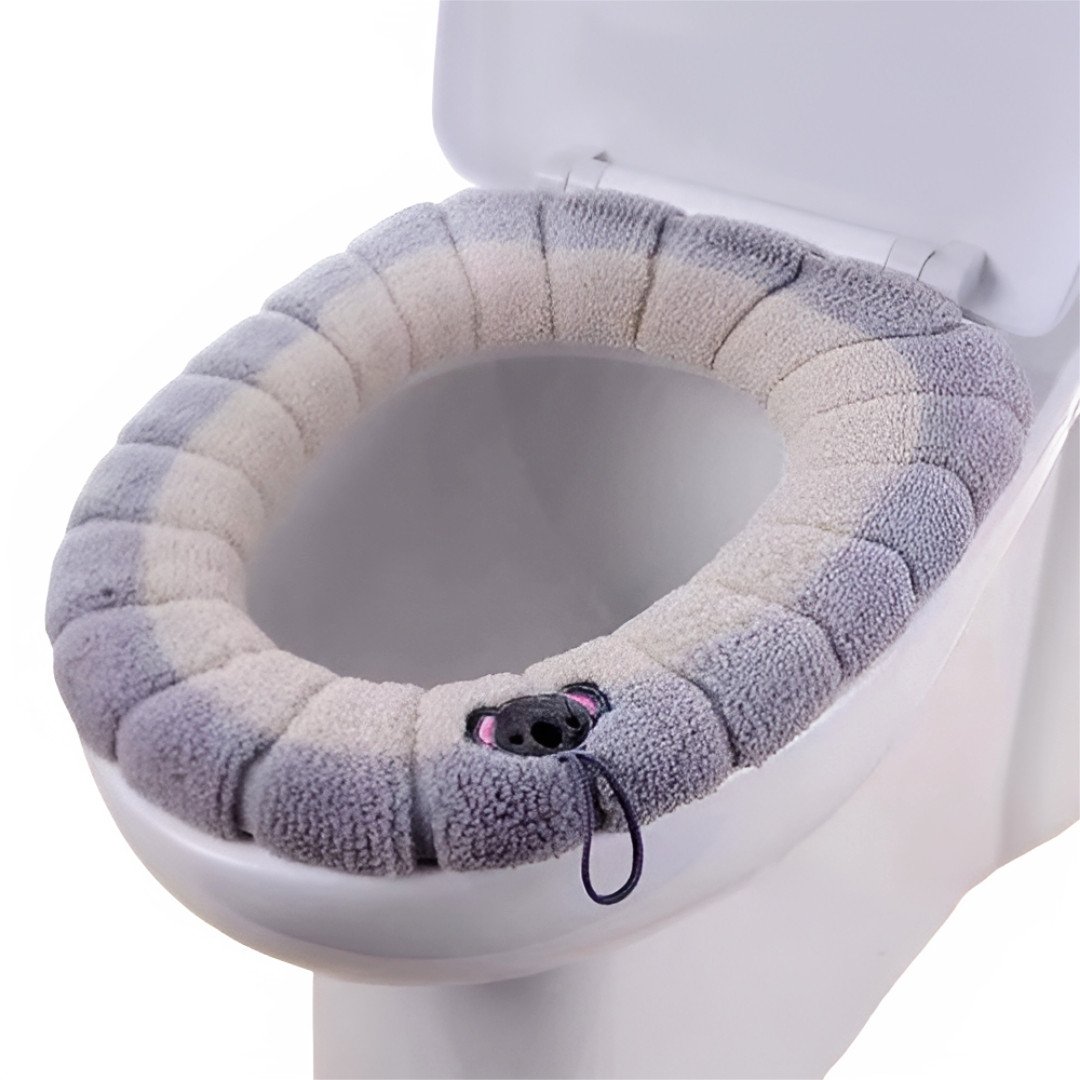Soft Washable Toilet Seat Cover with Handle