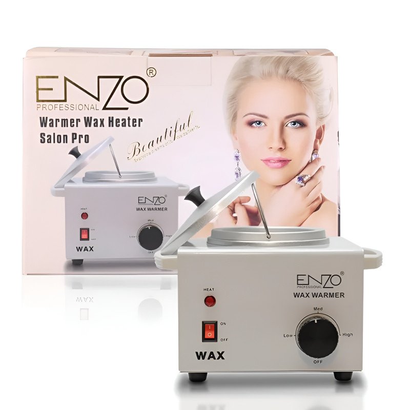 Enzo Professional High-Quality Metal Wax Heater Set