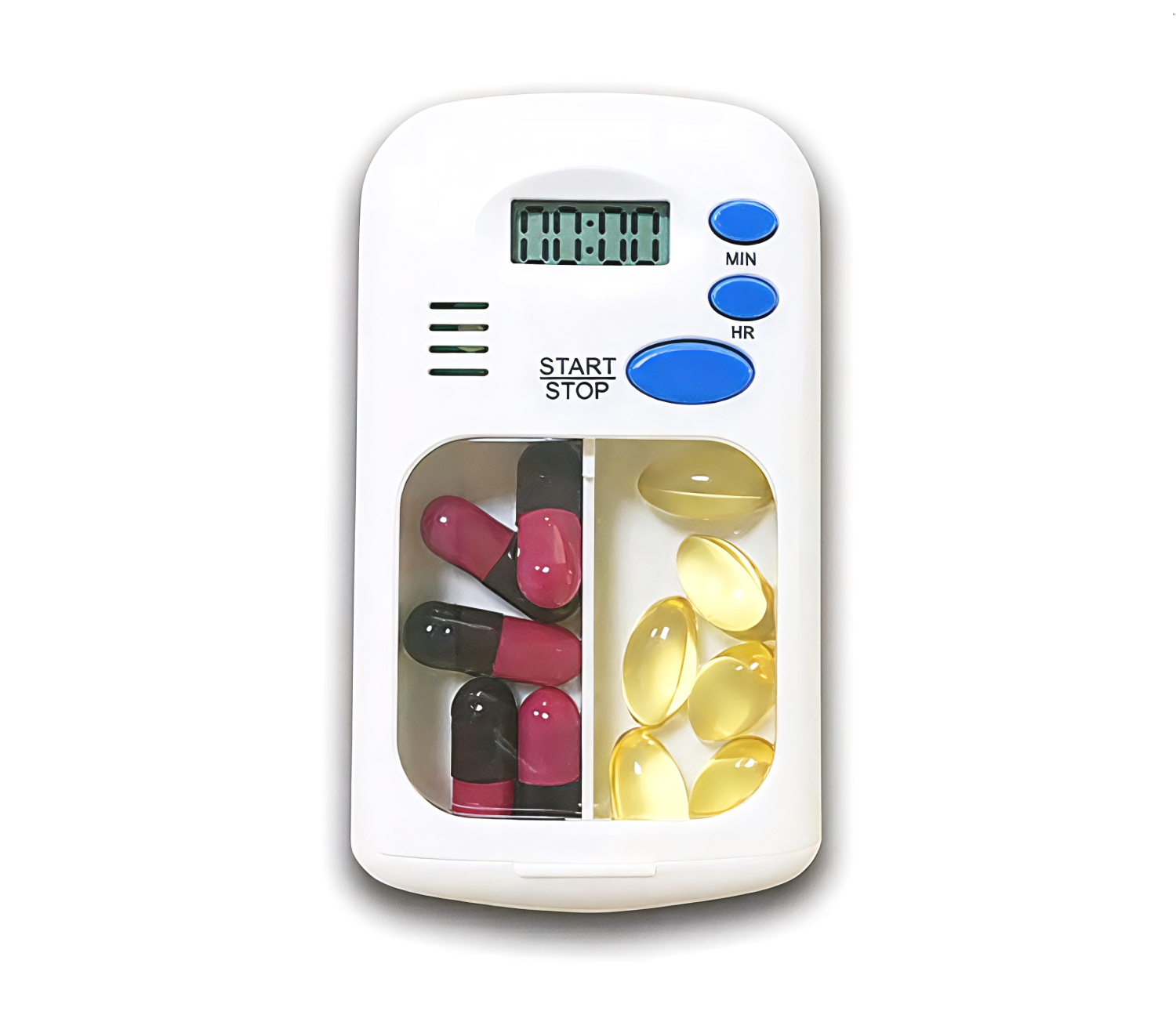 Smart Digital Pill Box Organizer with Alarm Timer