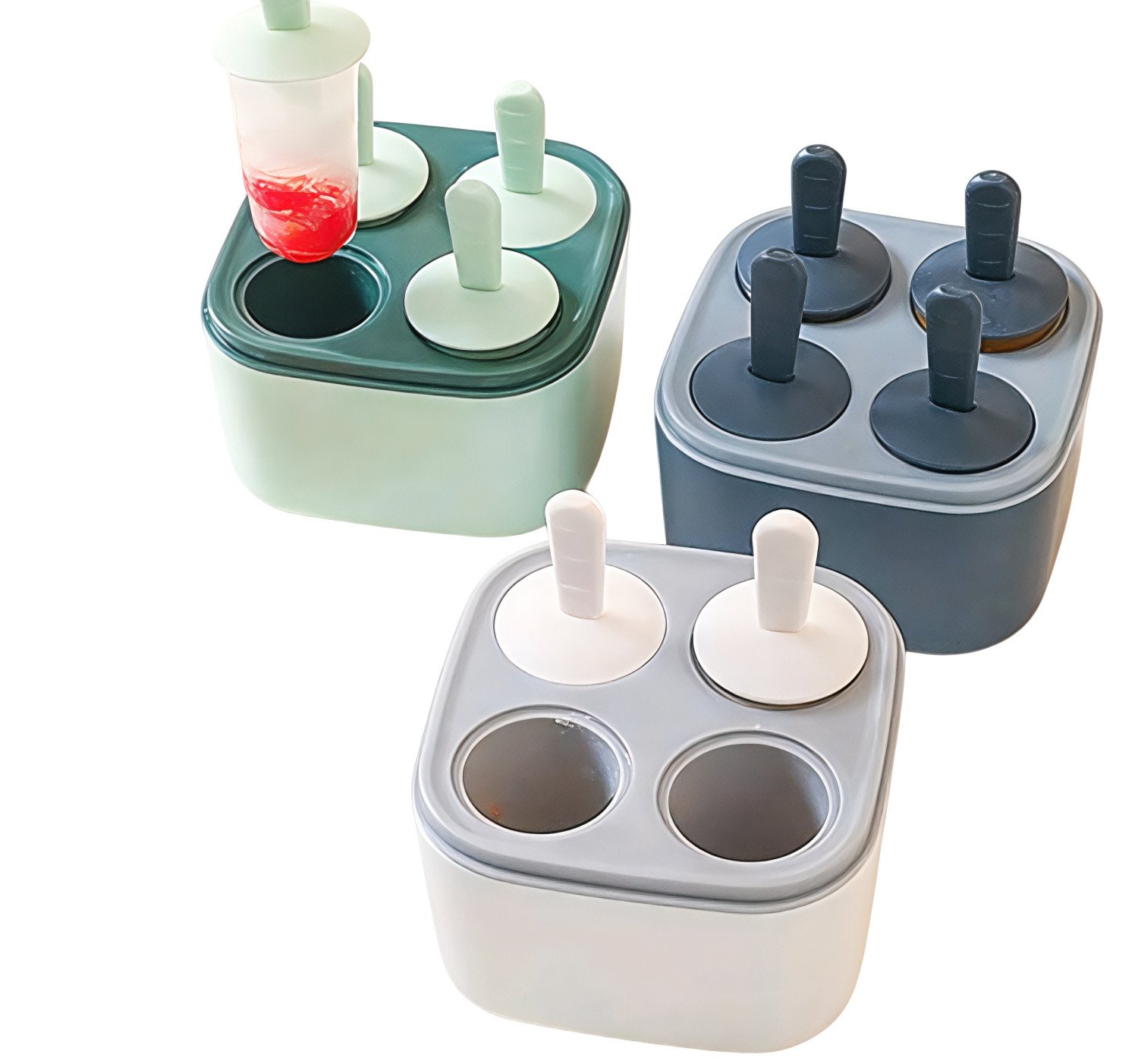 4-Cell Homemade DIY Popsicle Mold