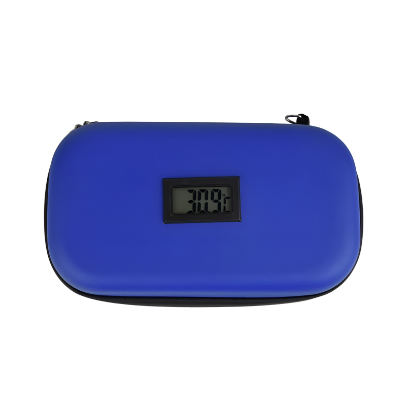 Portable Medical Insulin Cooling Case with Digital Temperature Display