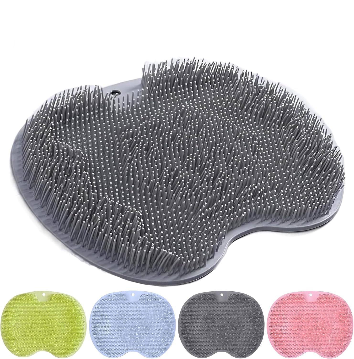Multi-Functional Silicone Back Scrubber & Foot Massage Mat