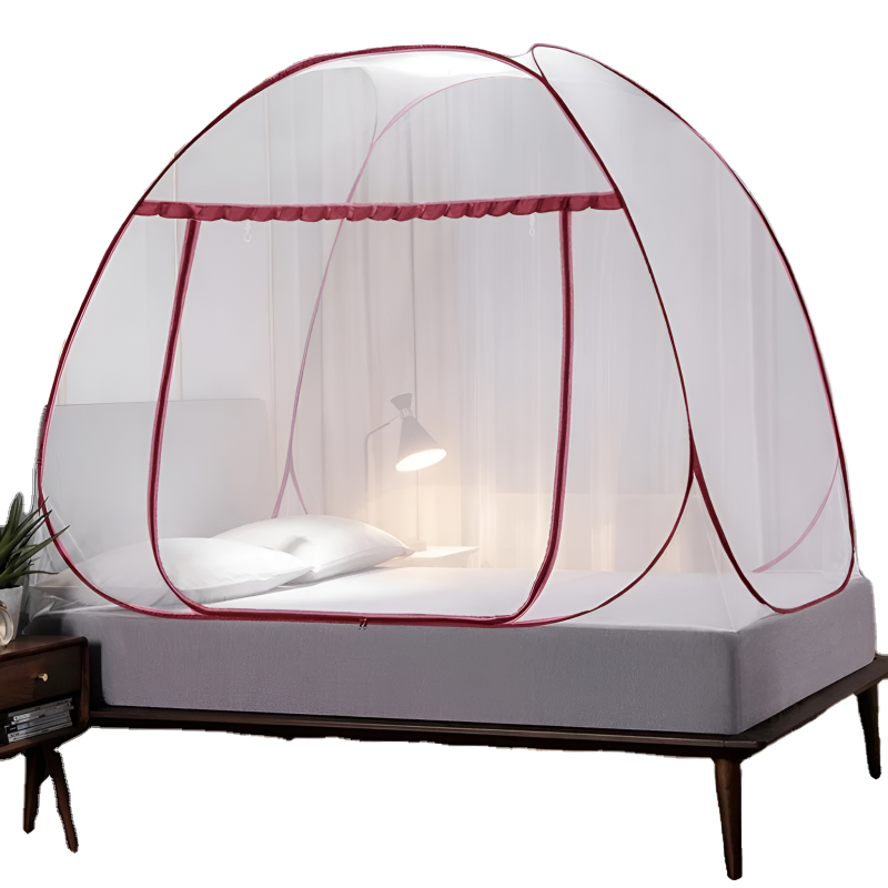 Deluxe Double Pop-Up Mosquito Tent with Reinforced Fine Mesh
