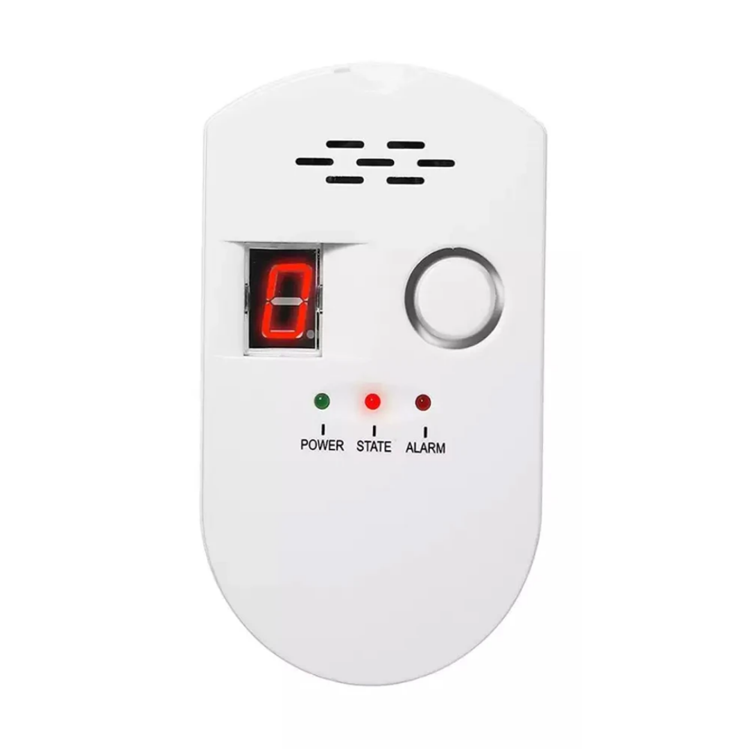 Intelligent Household Gas Leak Detector with LED Numeric Display and Audible Alarm System