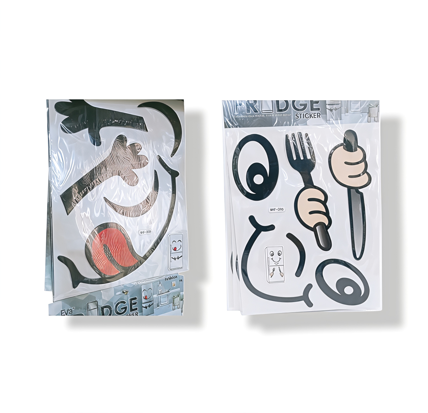 Vibrant Fridge Stickers