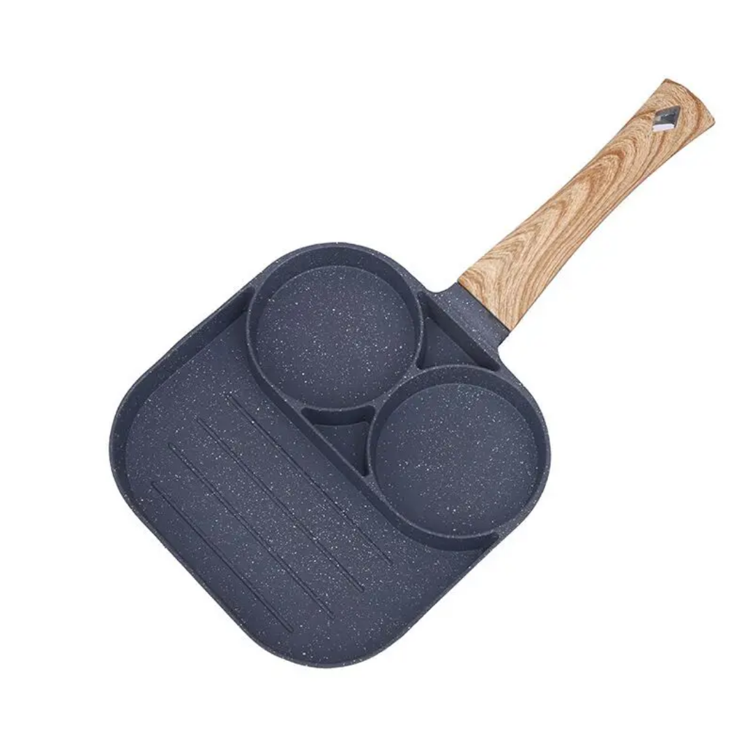 3-in-1 Multi-Section Breakfast Pan