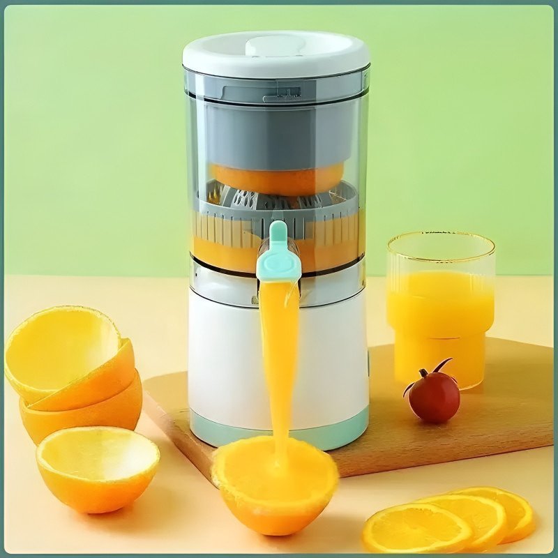 Cordless Electric Juicer with Low Speed Slow Grinding Technology for Fresh Citrus Juice