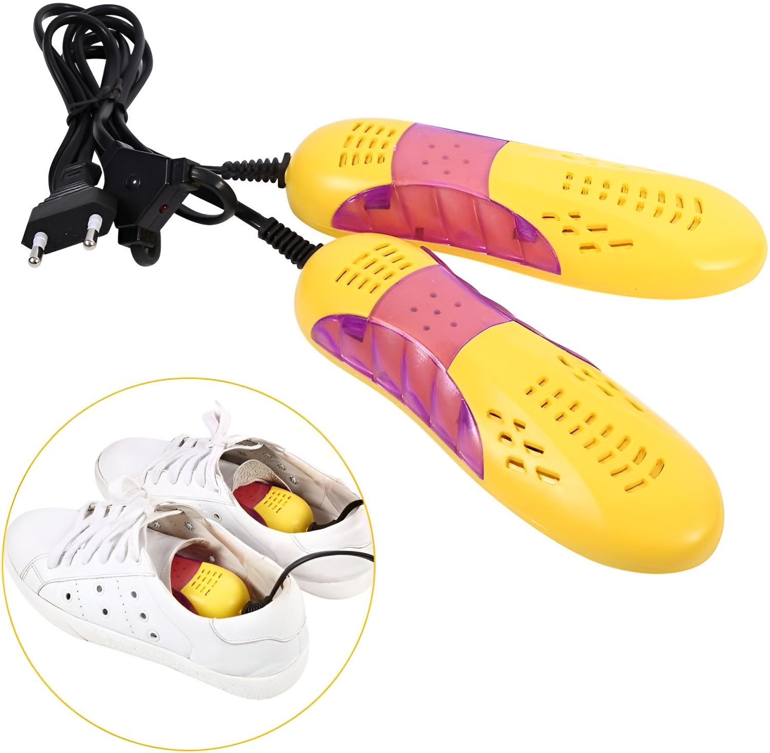Electric Shoes Dryer Purple Light Sterilizer Odor Remover