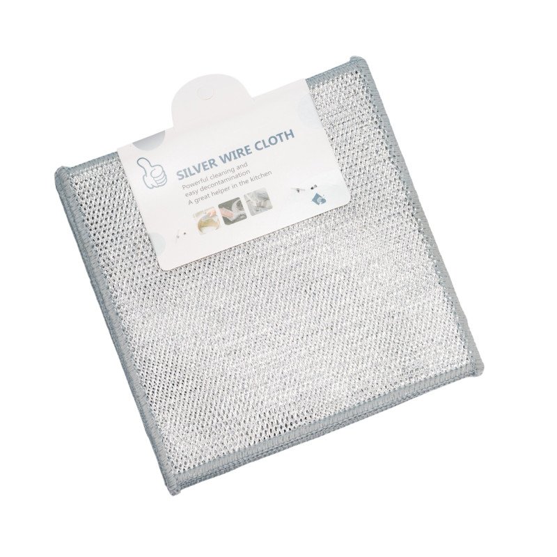 Multipurpose Silver Wire Dishwashing Cloth
