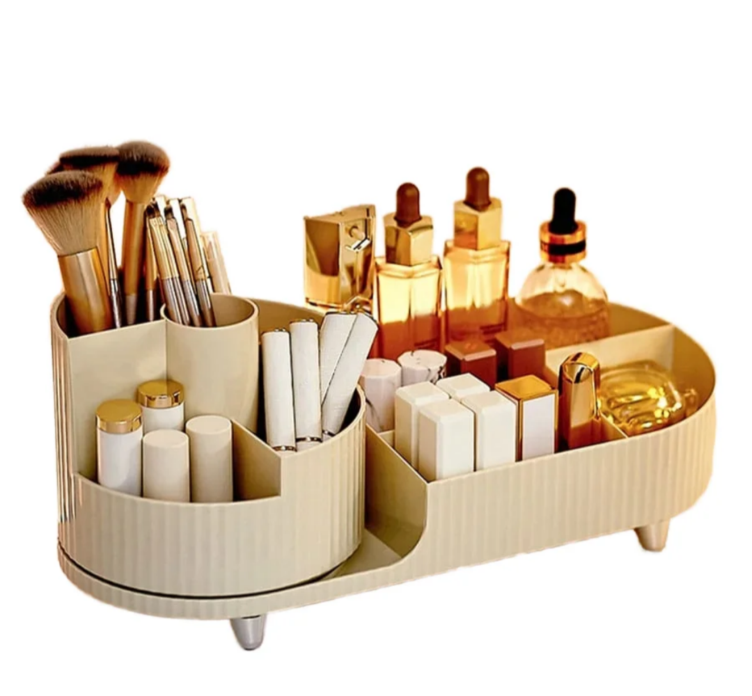 360 Rotating Luxury Makeup and Perfume Organizer