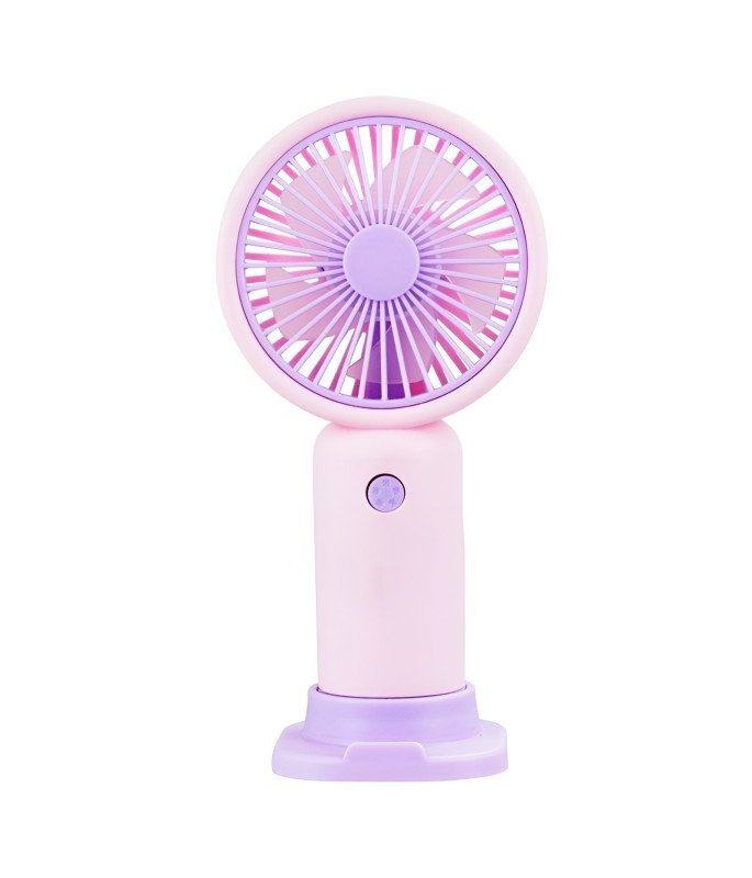 2-in-1 Portable Rechargeable Mini Fan for Handheld & Desktop