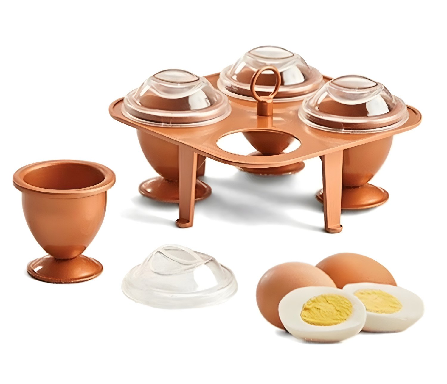 Egg Poacher and Boiler Cups Set