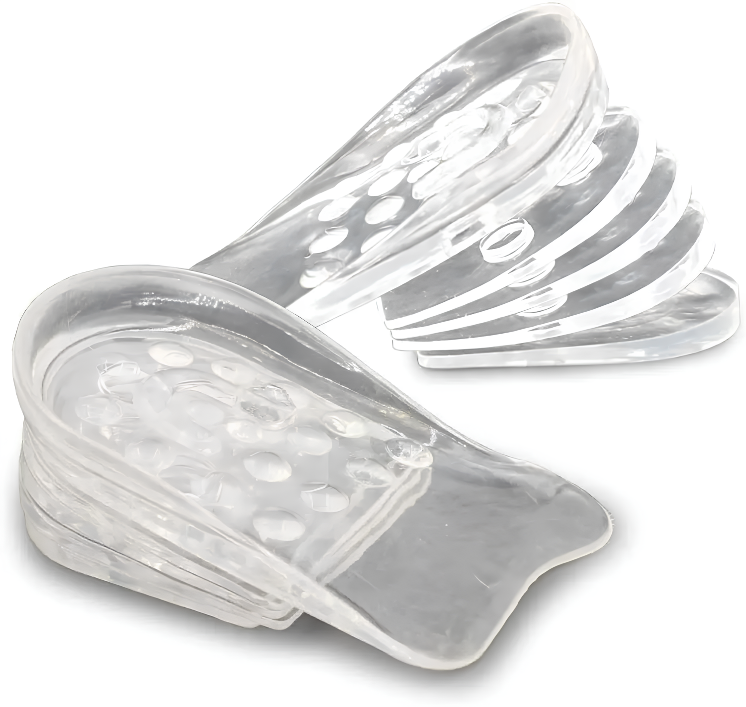 Adjustable Silicone Gel Height Increase Insoles