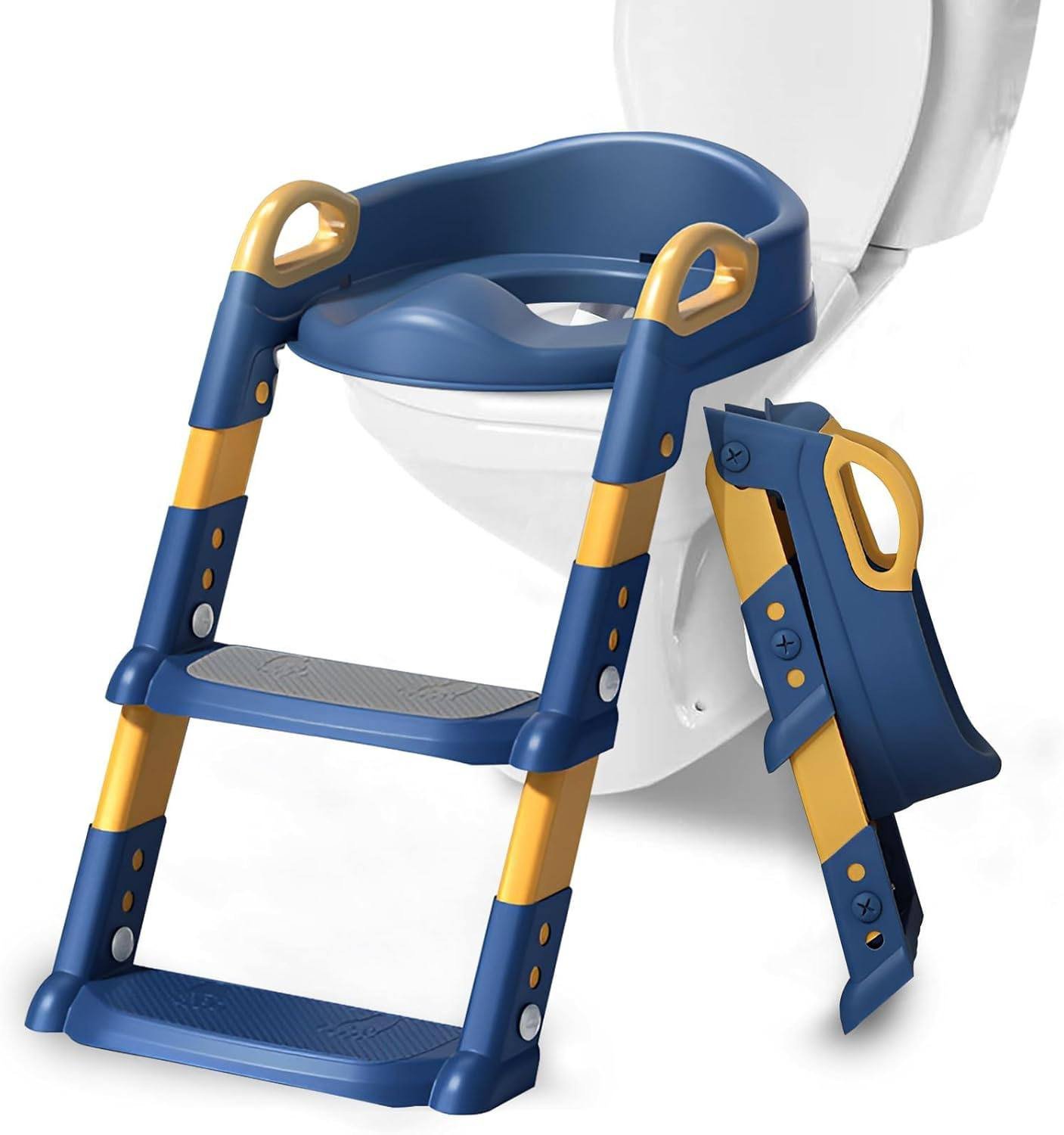 Potty Training Seat with Step Stool Ladder for Toddlers