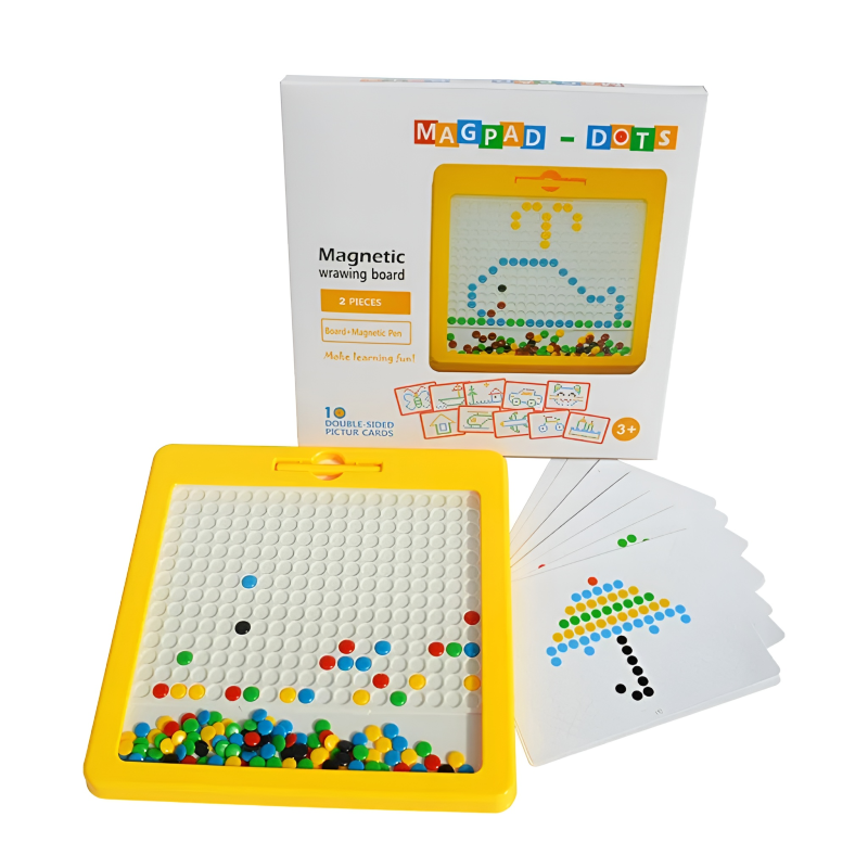 Magpad Dots Magnetic Drawing Board for Kids (Small Version)