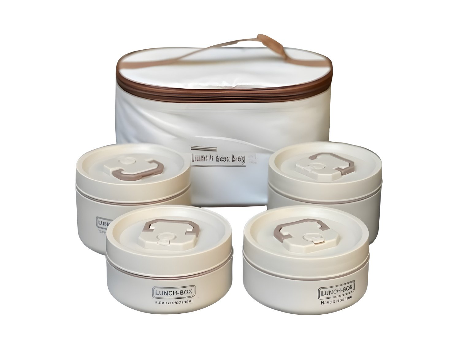 Insulated Lunch Box Set with Portable Thermal Bag