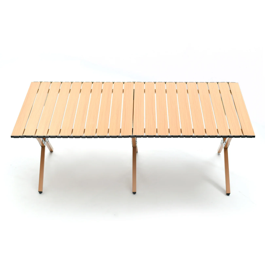 Portable Folding Roll-Top Camping Table