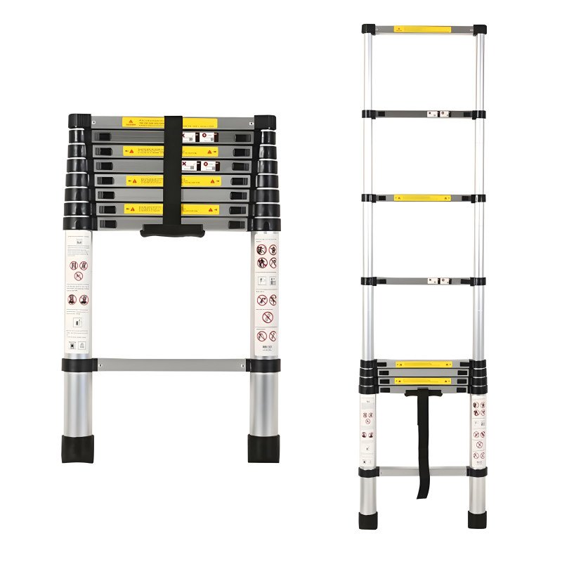 Heavy Duty Stainless Steel Telescopic Ladder (3.50m/40cm)