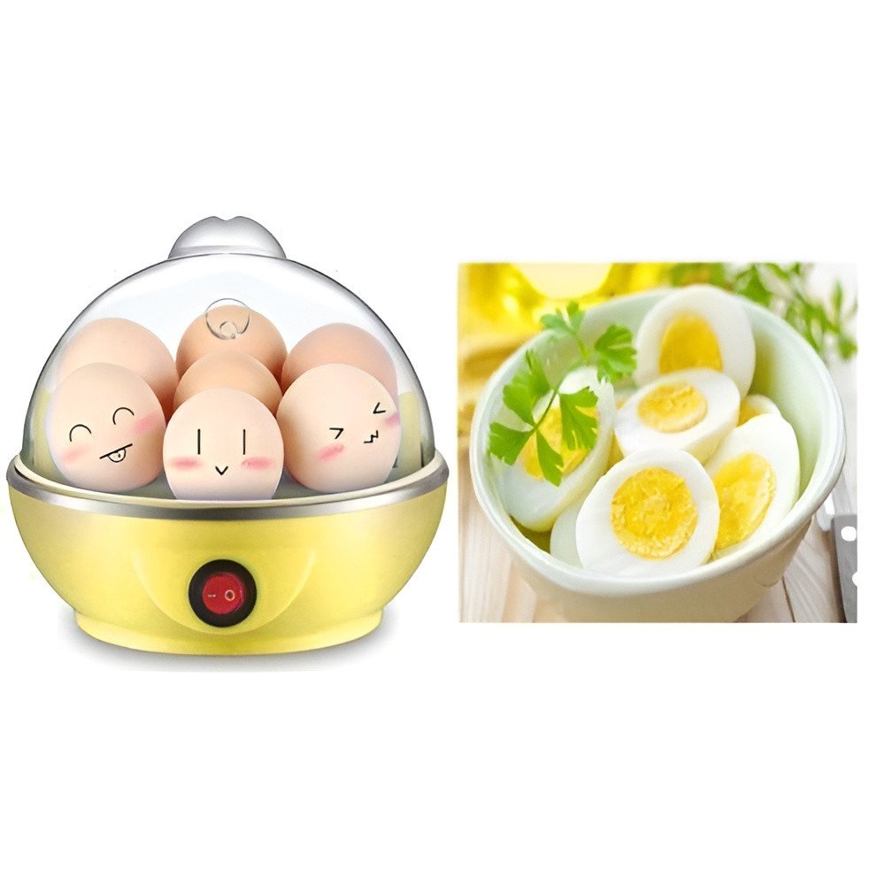 Rapid Electric Egg Cooker 7 Capacity Automatic Shut Off Steamer