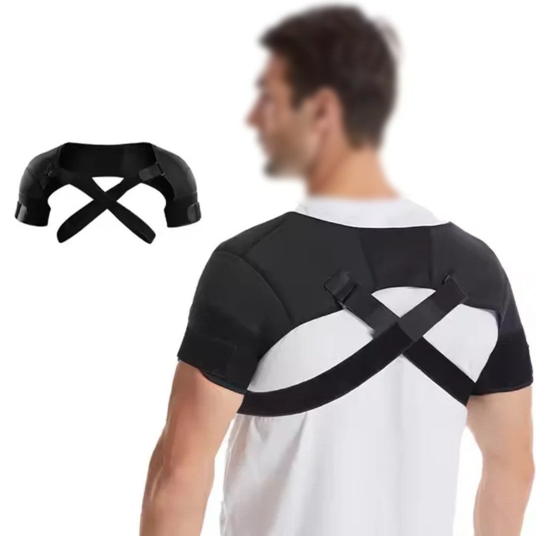 Adjustable Double Shoulder Support & Posture Corrector