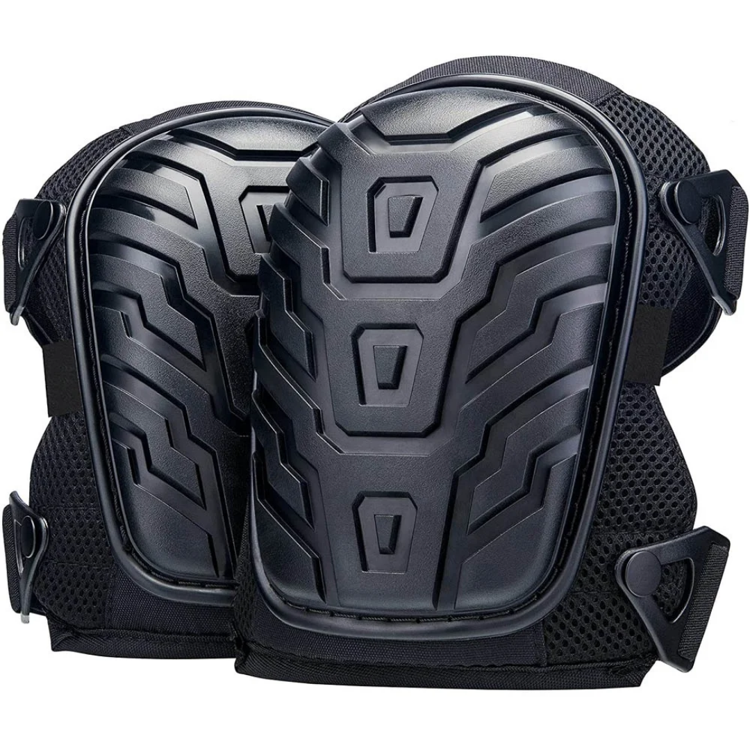 Heavy Duty Pro-Gel Knee Pads with Hard Shell Protection