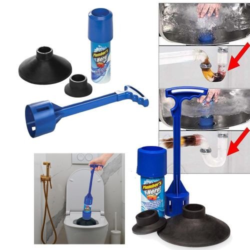 Plumber's Hero - All-in-One Drain Unclogging Kit