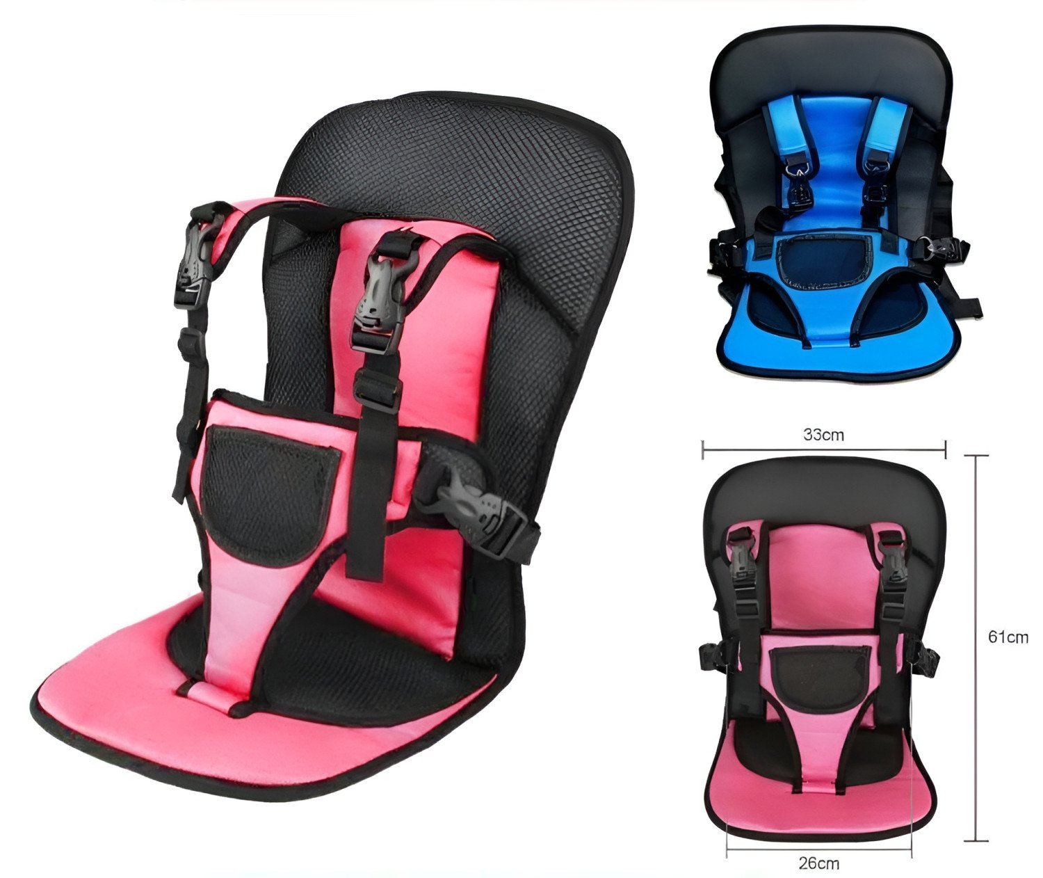 Portable Multi-functional Child Safety Car Seat Cushion