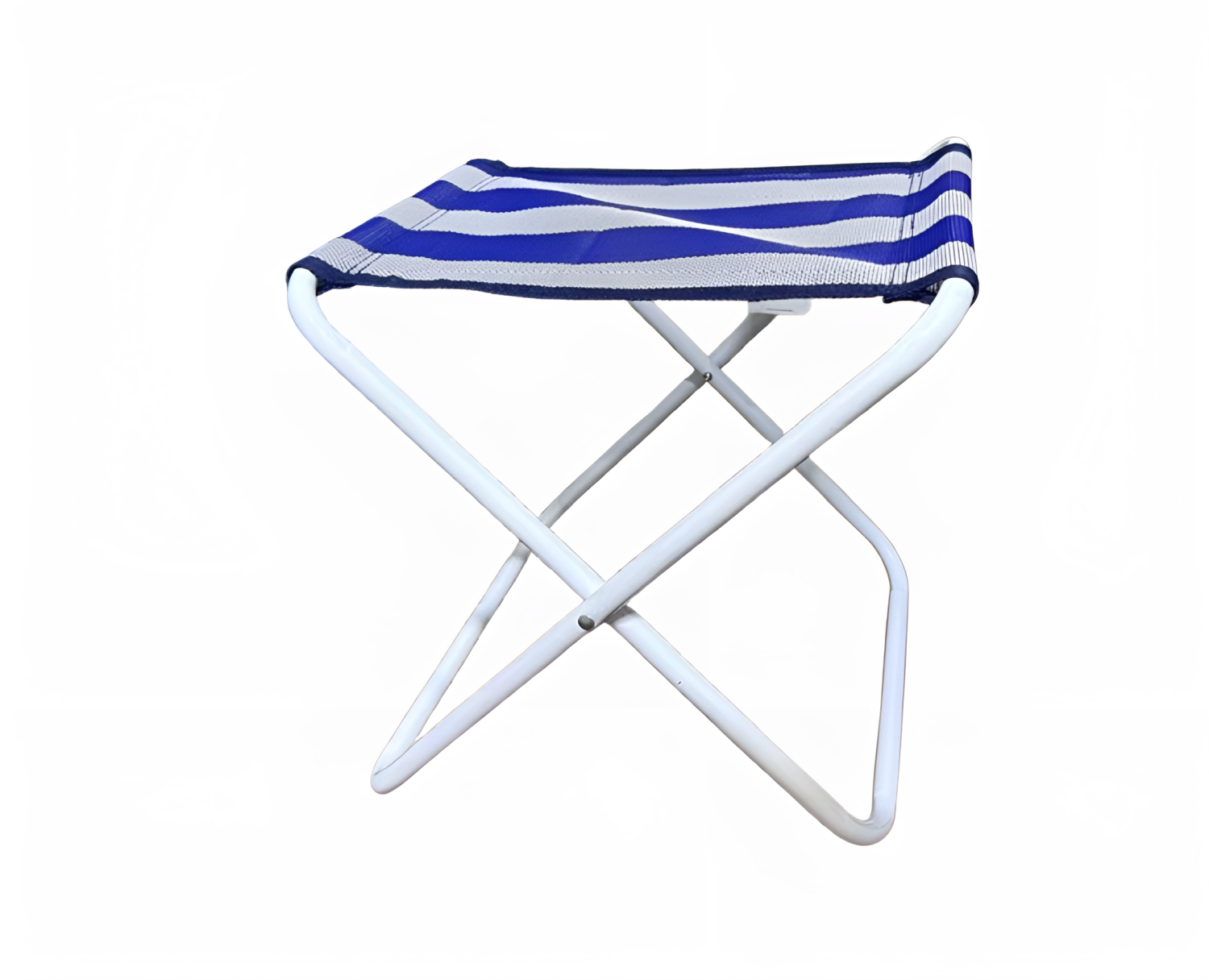 Portable Lightweight Folding Camping Stool with Reinforced Metal Frame