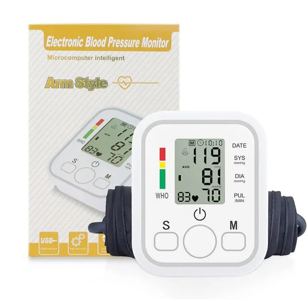 Automatic Digital Upper Arm Blood Pressure Monitor