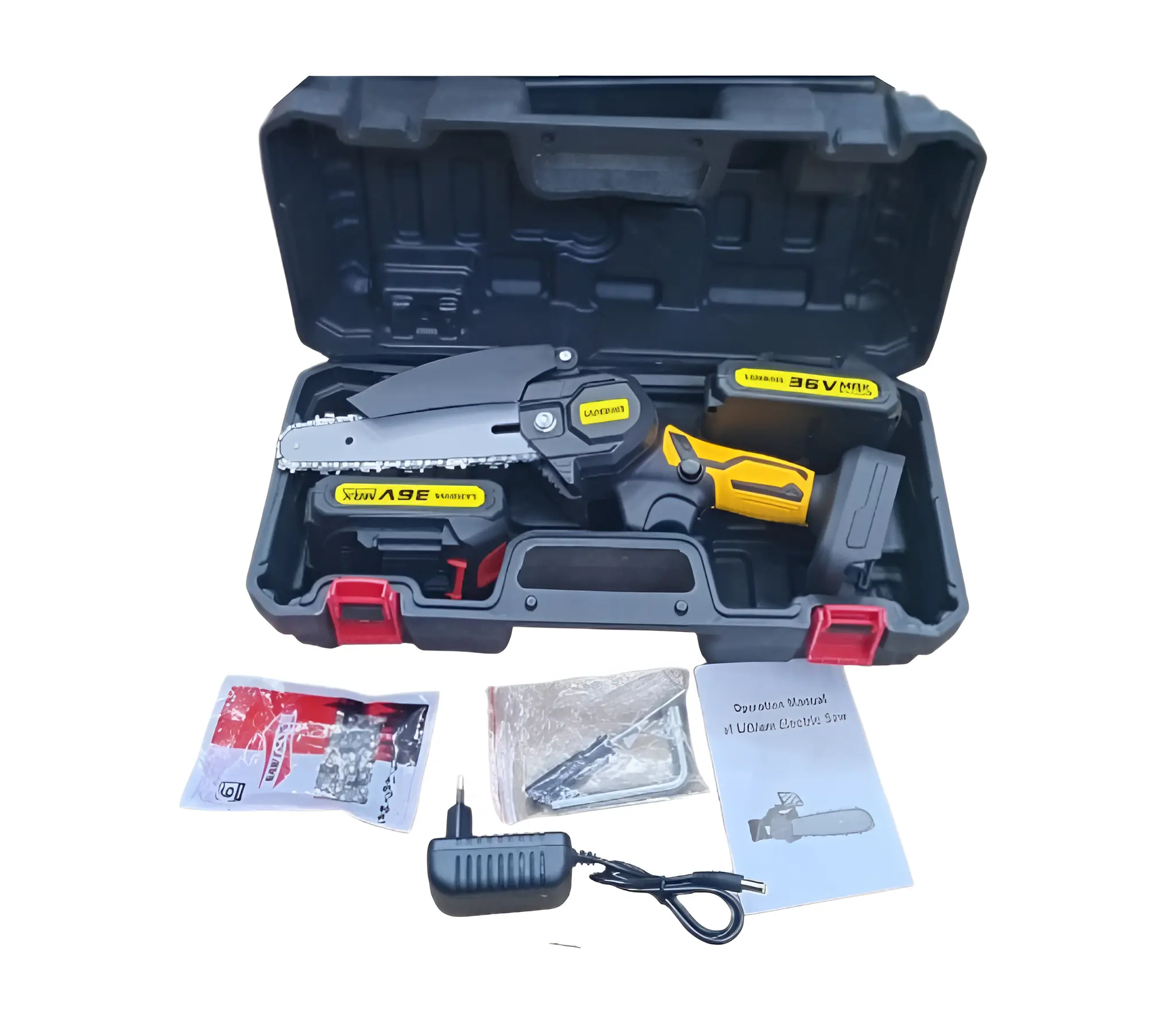 LAMBOSS Professional Mini Electric Chainsaw Kit
