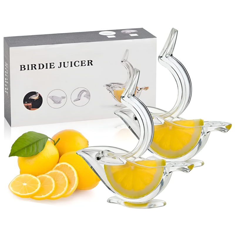 Elegant Bird-Shaped Manual Lemon Juicer
