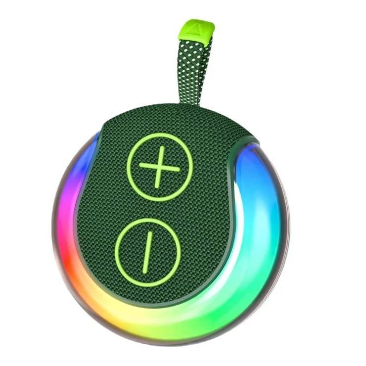 Portable Waterproof Wireless Bluetooth Speaker with 360° RGB Light