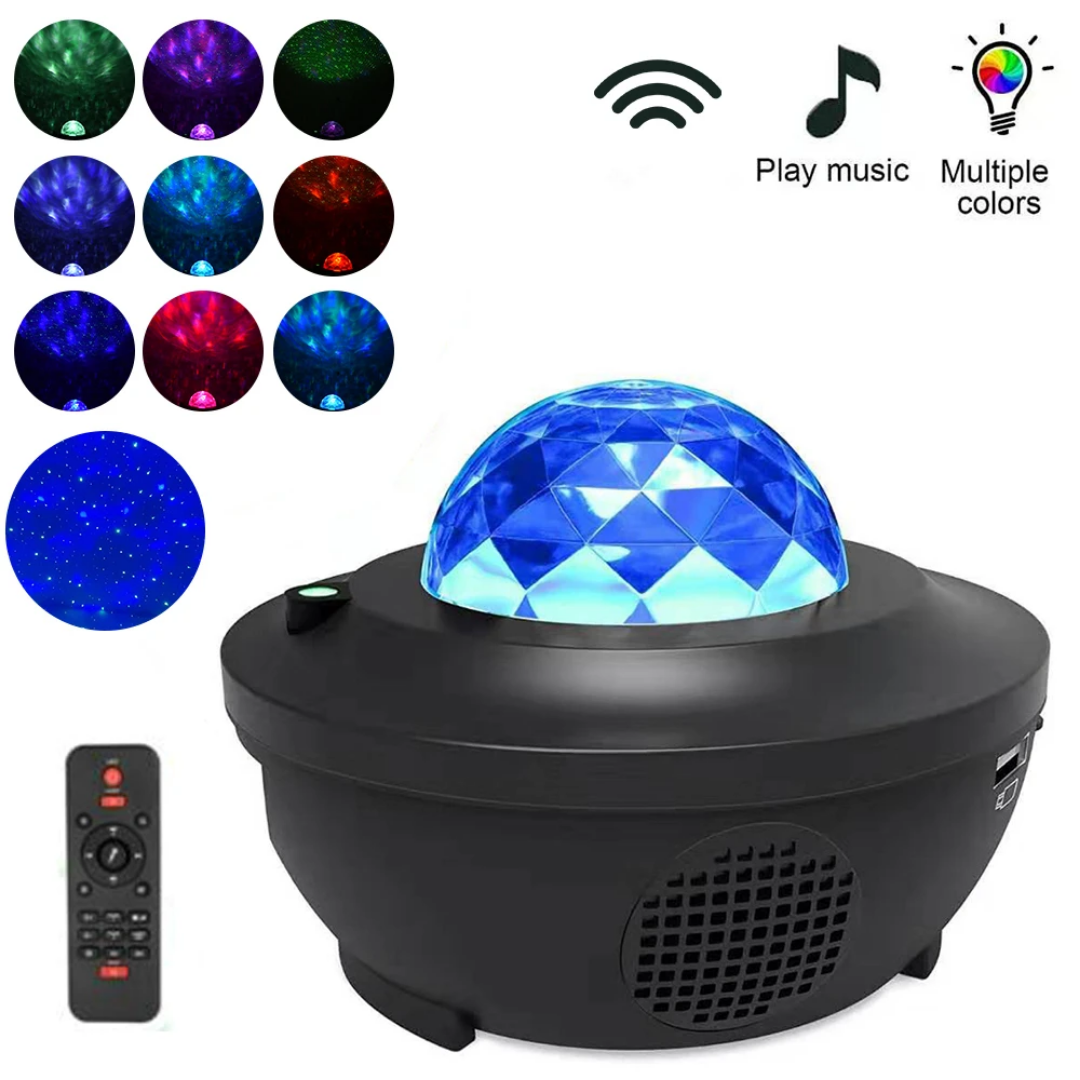 Galaxy Star Projector & Night Light for Room and Relaxation
