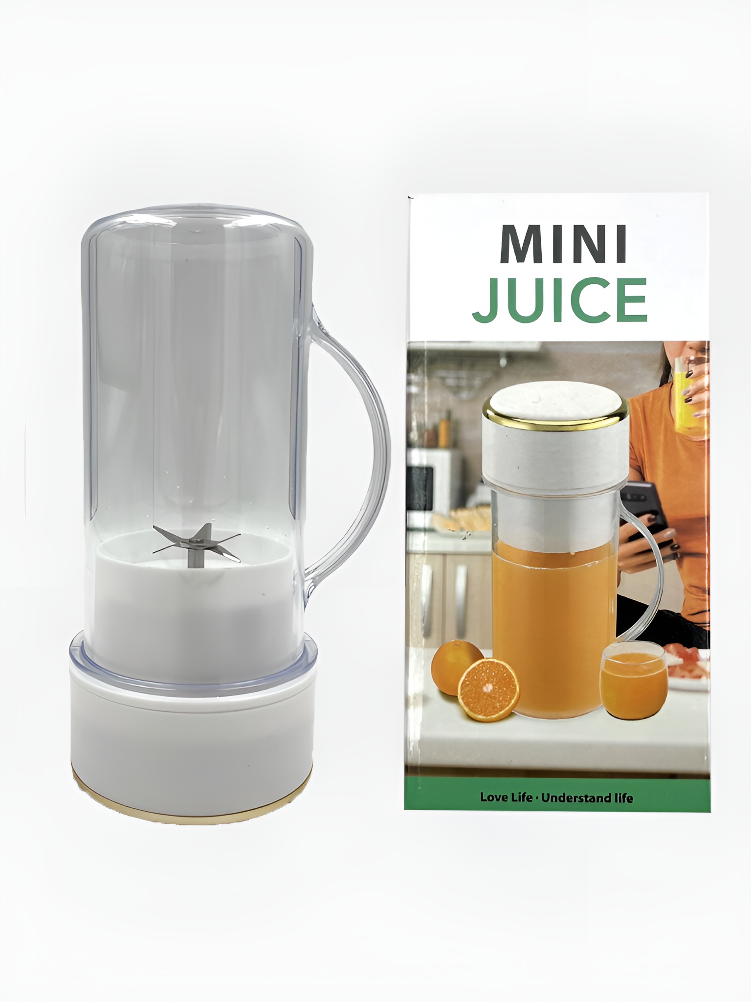 Portable Wireless Mini Citrus Juicer Rechargeable Electric Orange Squeezer