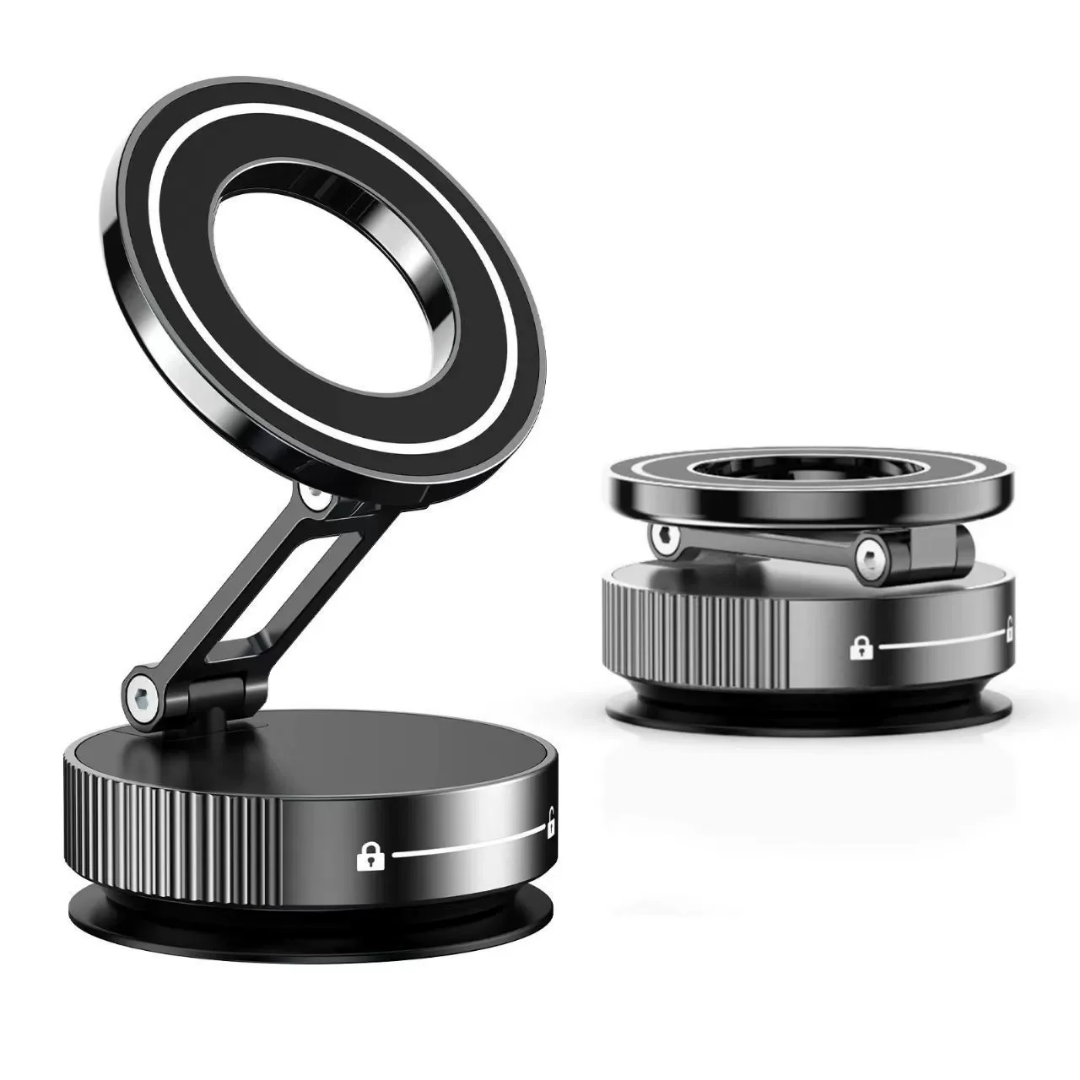 Premium 360° Rotating Magnetic Folding Car Phone Mount